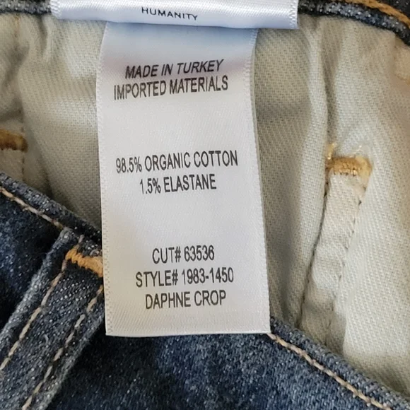 Citizens of Humanity Daphne Cropped High Rise Stovepipe Jeans - Picture 10 of 11